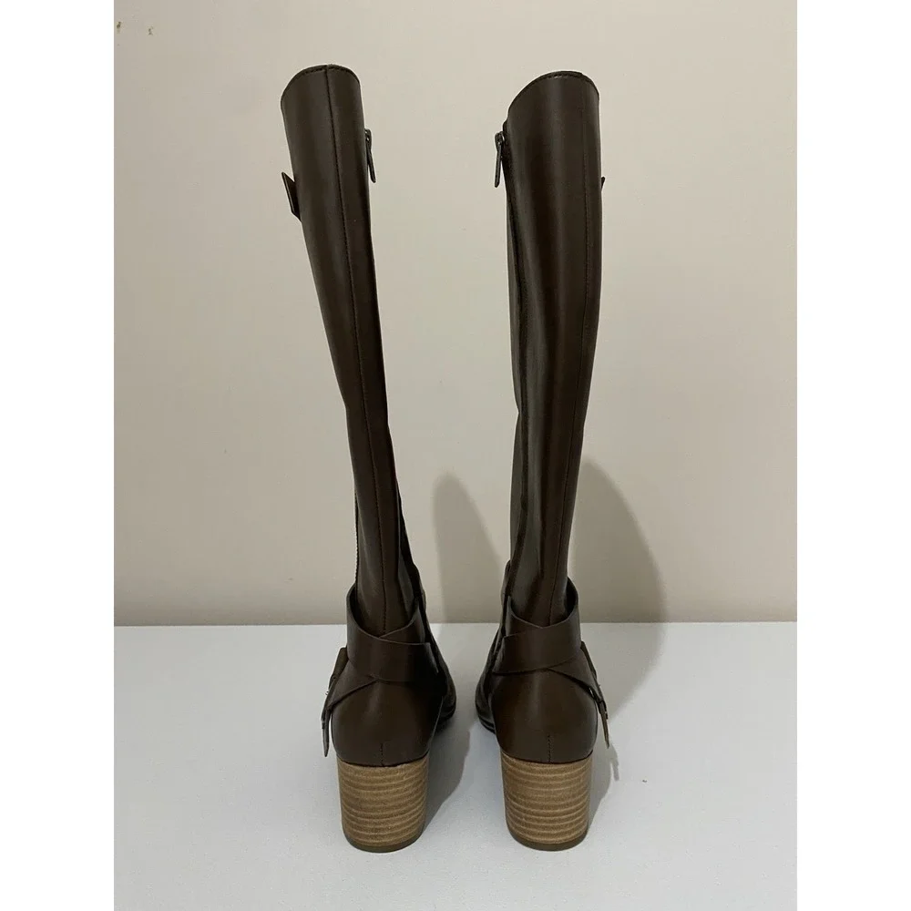 UGG Bandera Brown Leather Tall Knee High Riding Boots 1106738‎ Womens 10